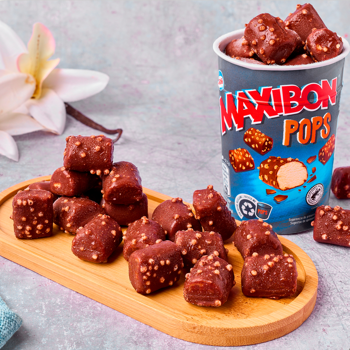 maxibón pops gourmet cuadrado